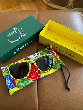 2026 Masters x Goodr: “The Badges - Yellow” sunglasses